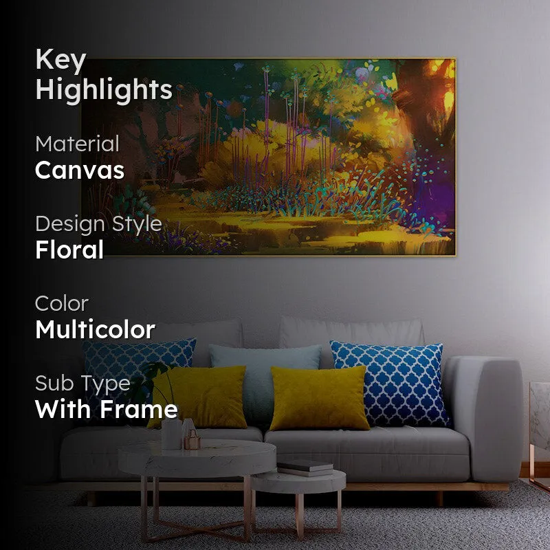 Twilight Jungle Wall Painting media 2