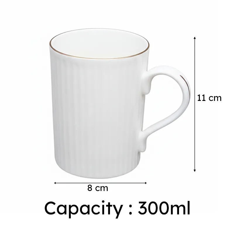 Anto Bone China Coffee Mug (300 mL) media 5