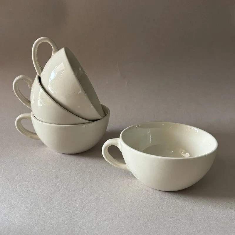 Brew Ceramic Coffee Mug (320 mL Each) - Set Of Four media 5