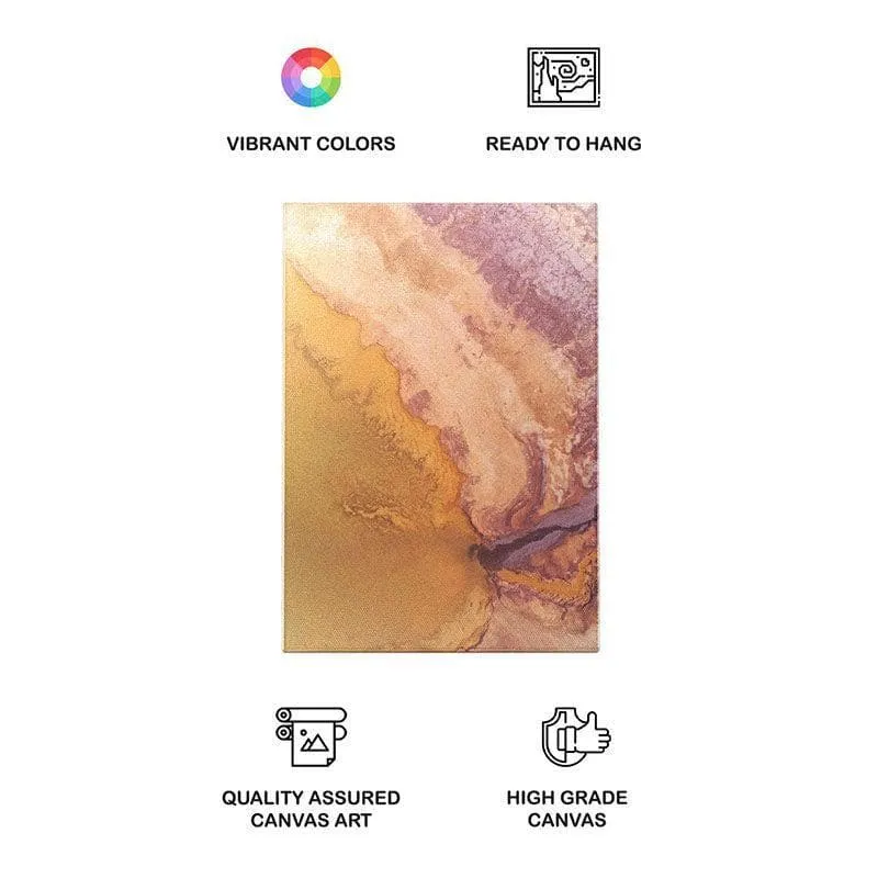 Solitude Abstract Wall Painting - Gallery Wrap media 4