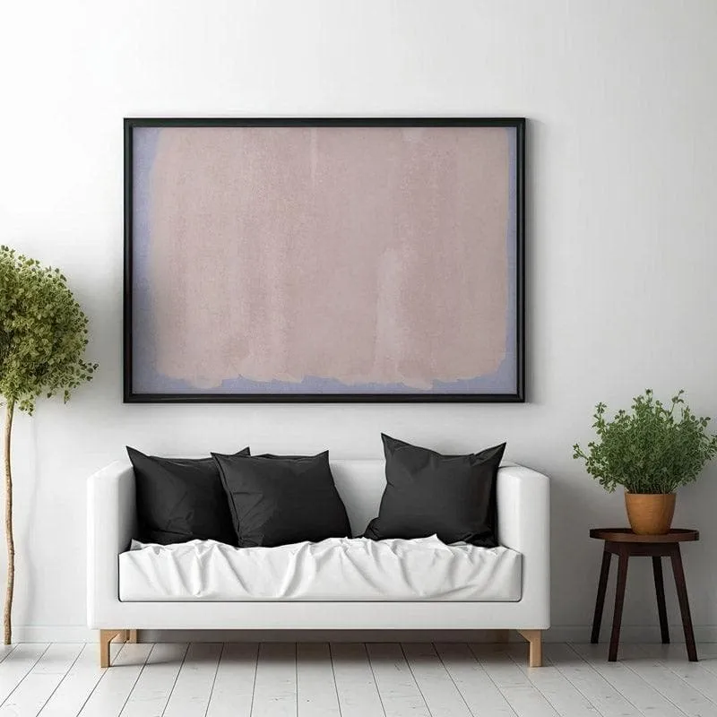 Abstarct Reznor Canvas Wall Painting - Black Frame media 3