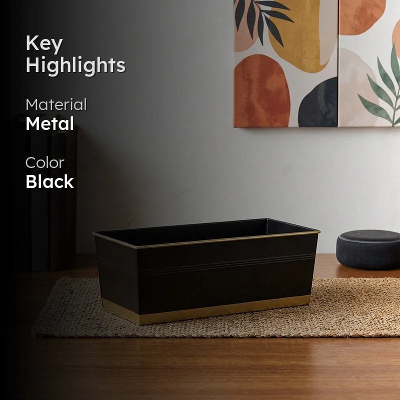 Zutoia Black Planter - Black media 2
