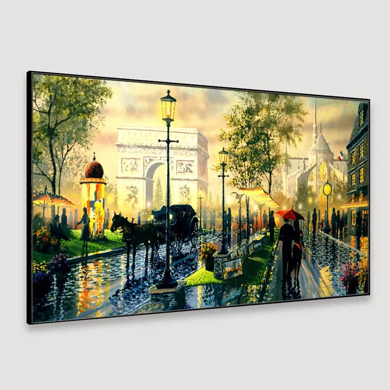 City Scene Canvas Wall Painting media 4