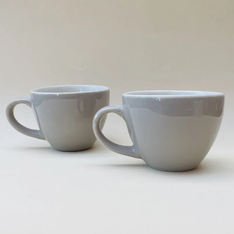 Cozy Ceramic Tea Cup (80 mL Each) - Set Of Two media 4