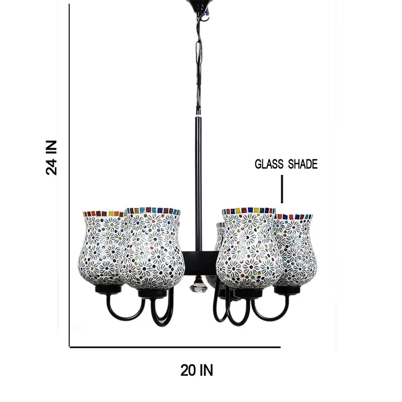 Omra Viya Mosaic Ceiling Lamp media 5