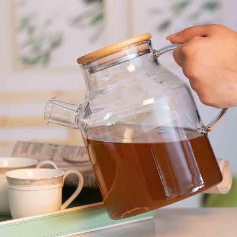 Holofy Serving Jug with Wooden Lid (Tall) media 3