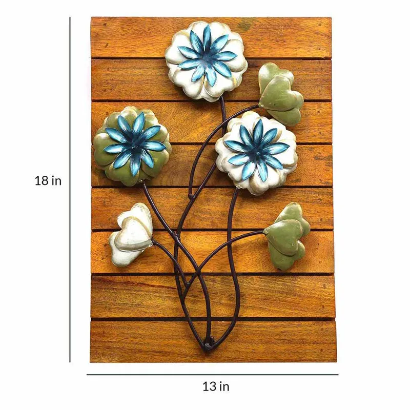 Floral Bunch Iron Wall Accent media 6