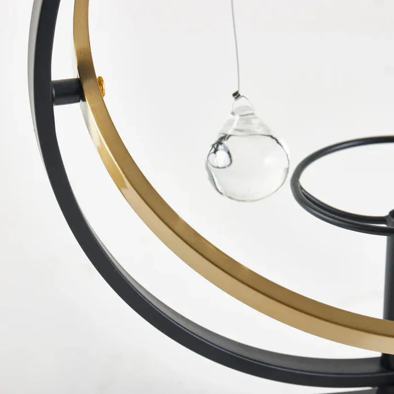Gyroluxe Orbit Metal & Marble Showpiece media 5