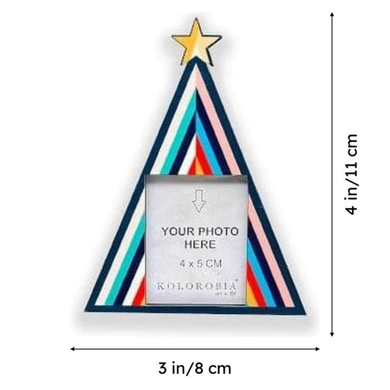 Holiday Hellos Photo Fridge Magnet media 6