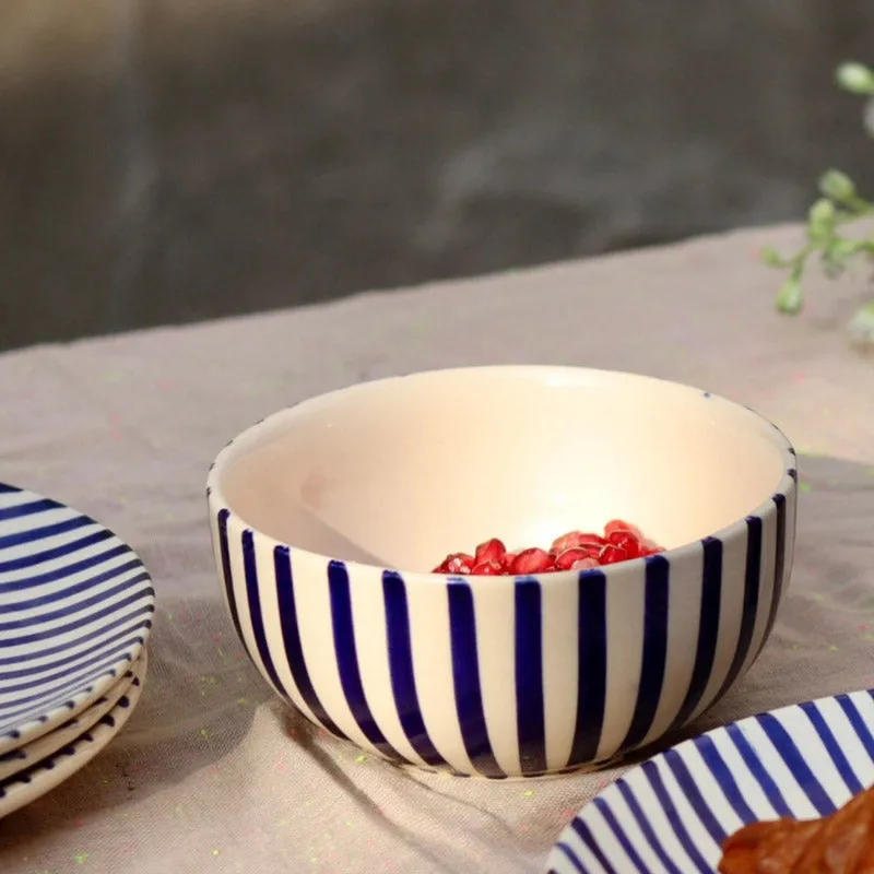 Stroma Stripe Serving Bowl (250 ML) - Set of Two media 4