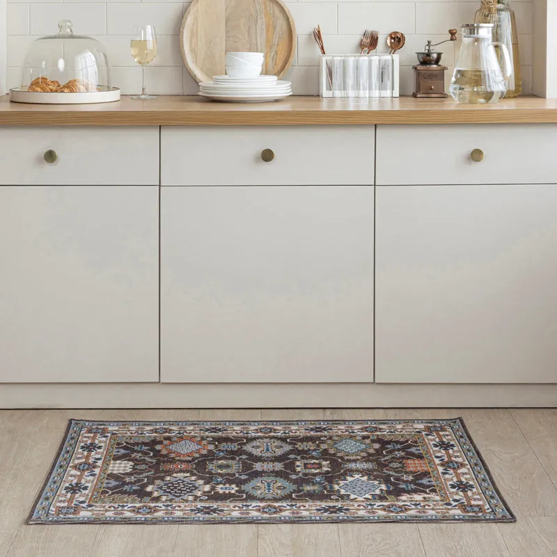 Mirela Cotton Door Mats - Brown media 6