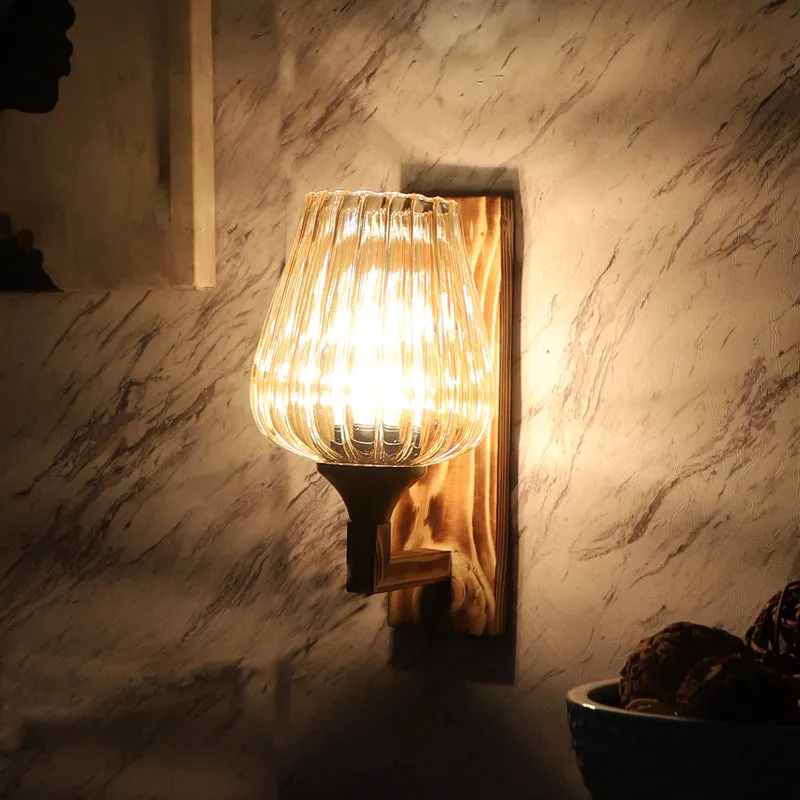 Muse Wooden Wall Lamp media 4