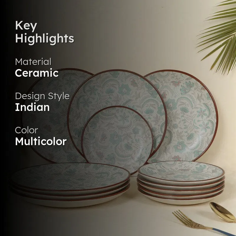 Aurelume Heritage Dinner Plate - Set of Twelve media 2