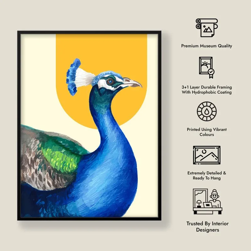 Mayura Halo Archival Paper Wall Art With Frame media 9