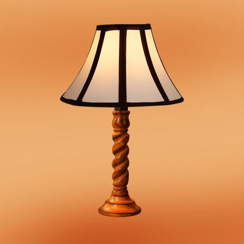 Elvane Lumo Wooden Table Lamp - White media 6