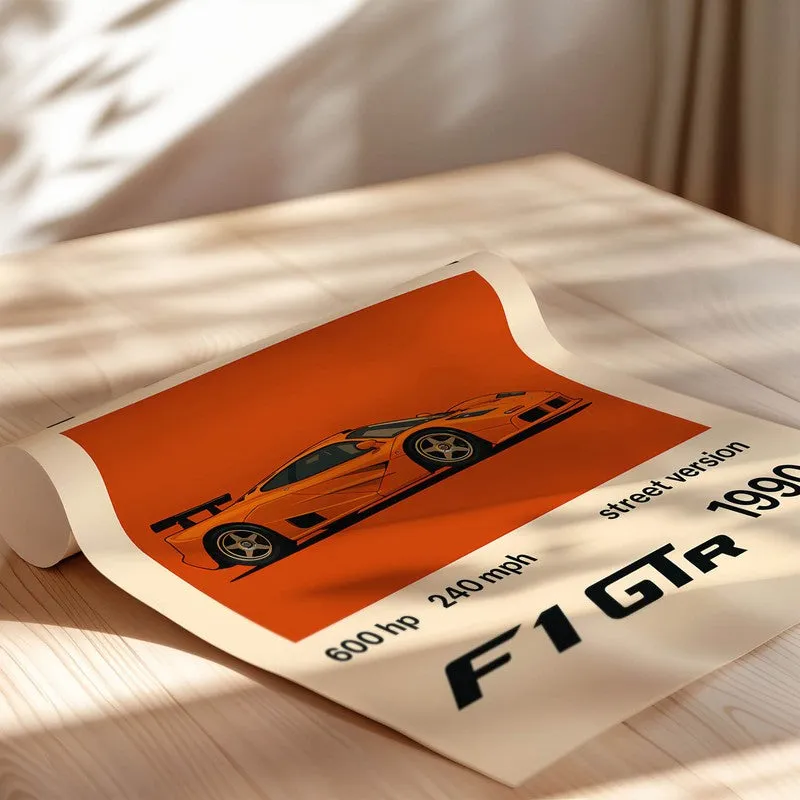 McLaren F1 Legend Wall Poster media 5