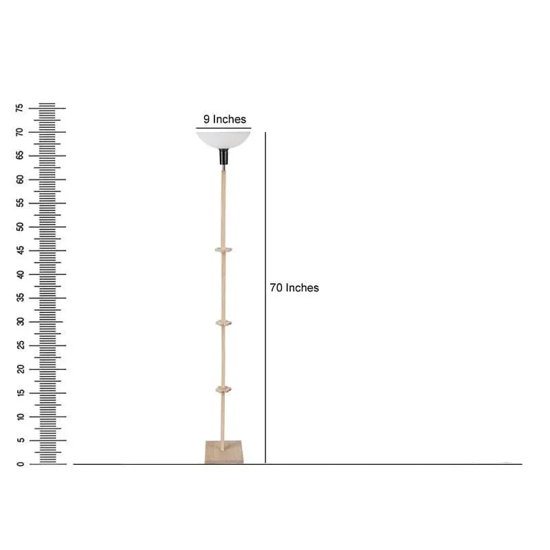 Corvina Gold Mara Floor Lamp With Shelf media 7