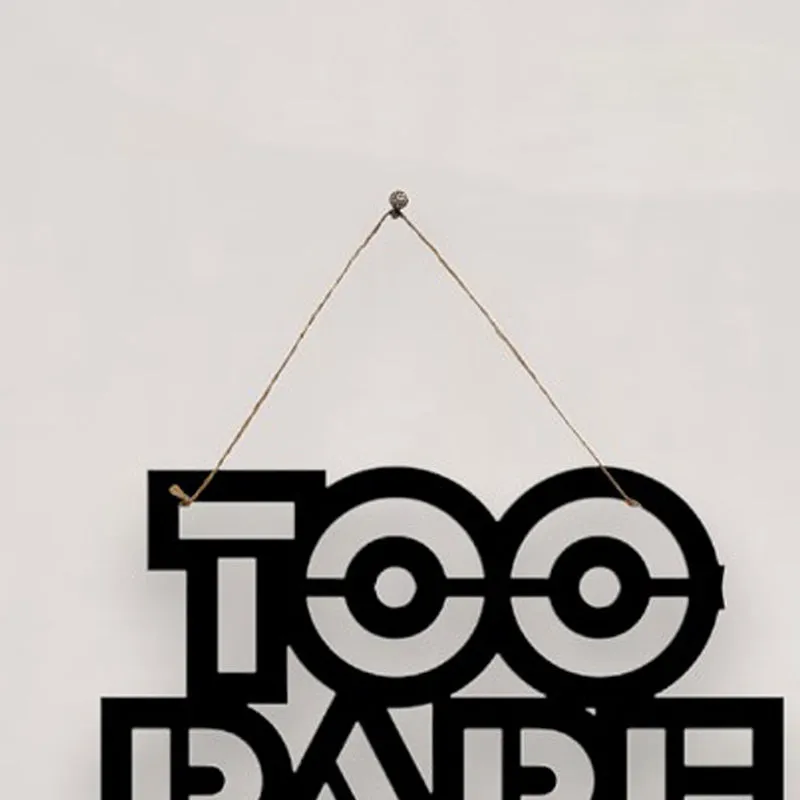 Too Rare To Be Regular Mild Steel Wall Accent media 4