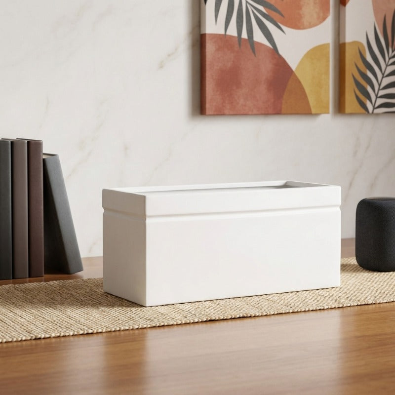 Flora Nest Planter - White - Small