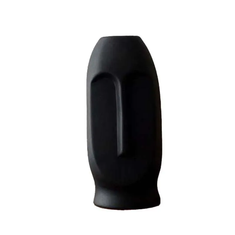 The Straight Face Vase - Black media 3