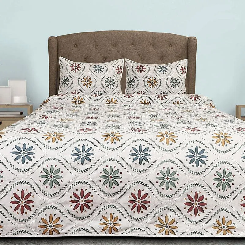 Oshun Ethnic Cotton Quilt - 250 GSM media 1