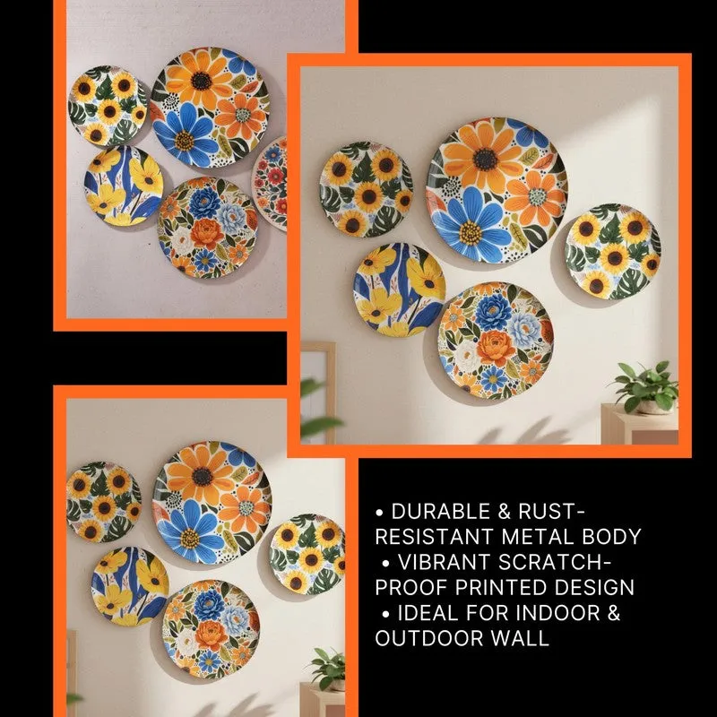 Wildflower Dream Wall Plates - Set of Five media 8