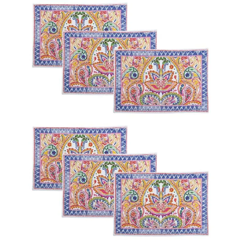 Over The World Table Mat - Set Of Six media 3