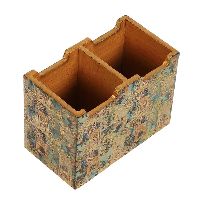 Jharokha Charm Twin Section Cutlery Holder media 5