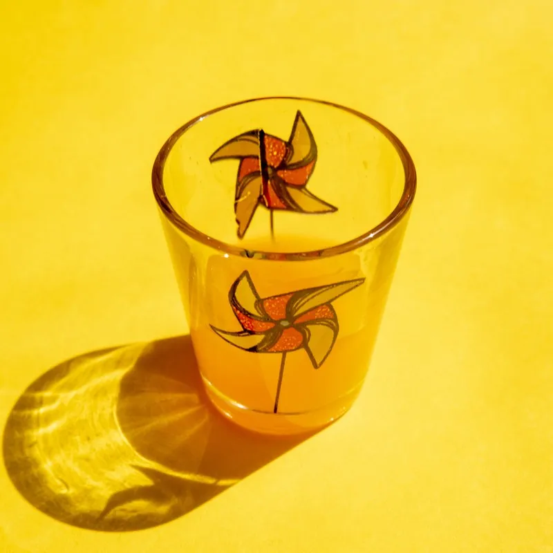 Joynel Carnival Print Shot Glasses (30 mL Each) - Set Of Six - 5