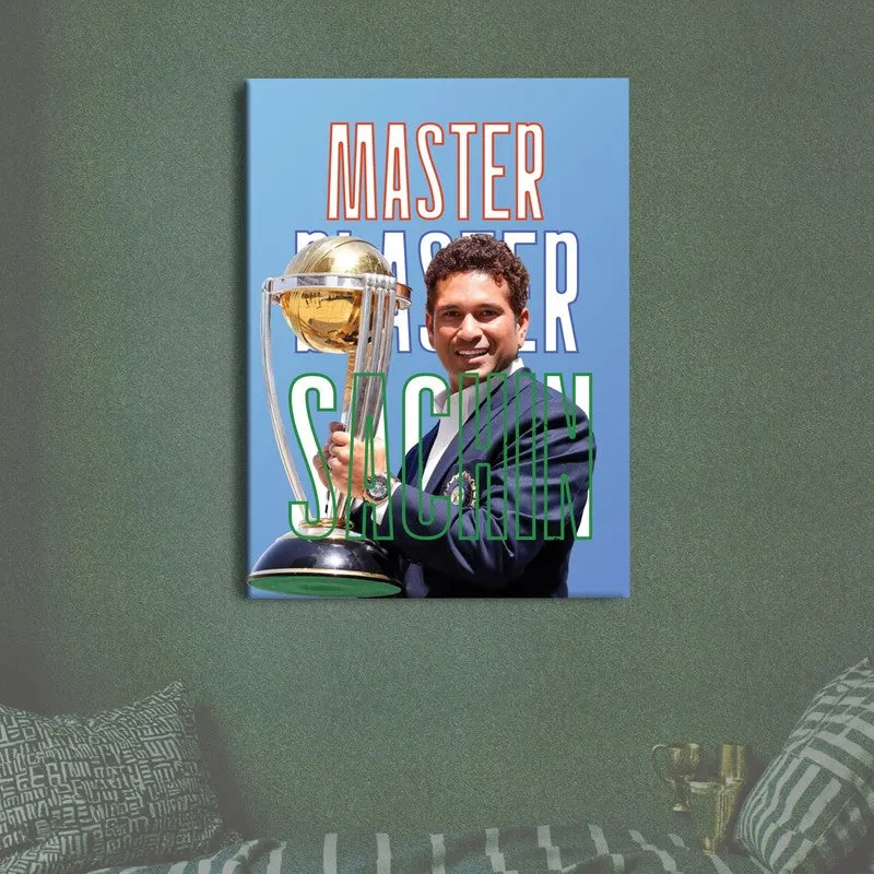 MasterBlaster Sachin Canvas Wall Art media 7