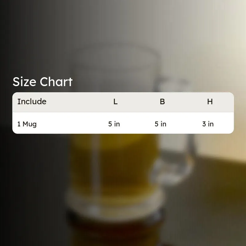 Malcolm Beer Mug - 450 ML media 6