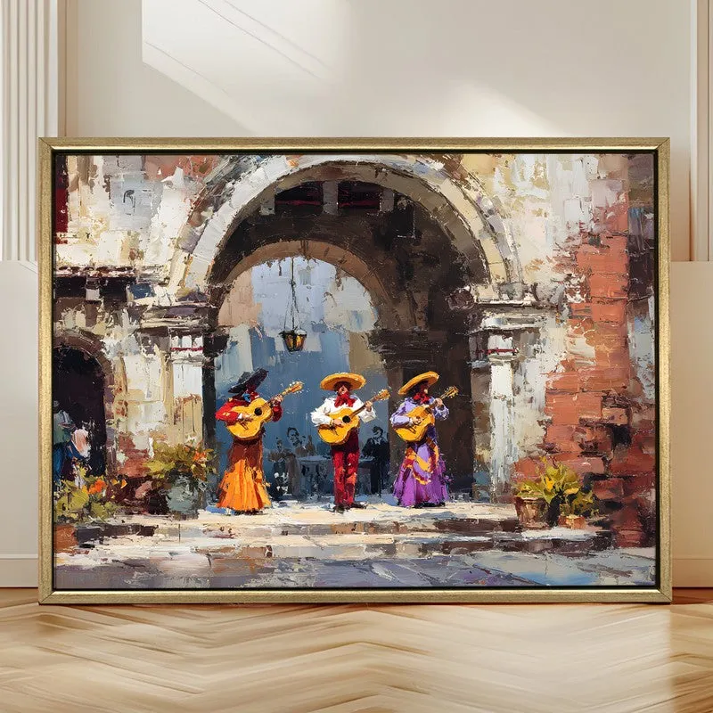 Archway Serenade Canvas Wall Painting With Frame media 4