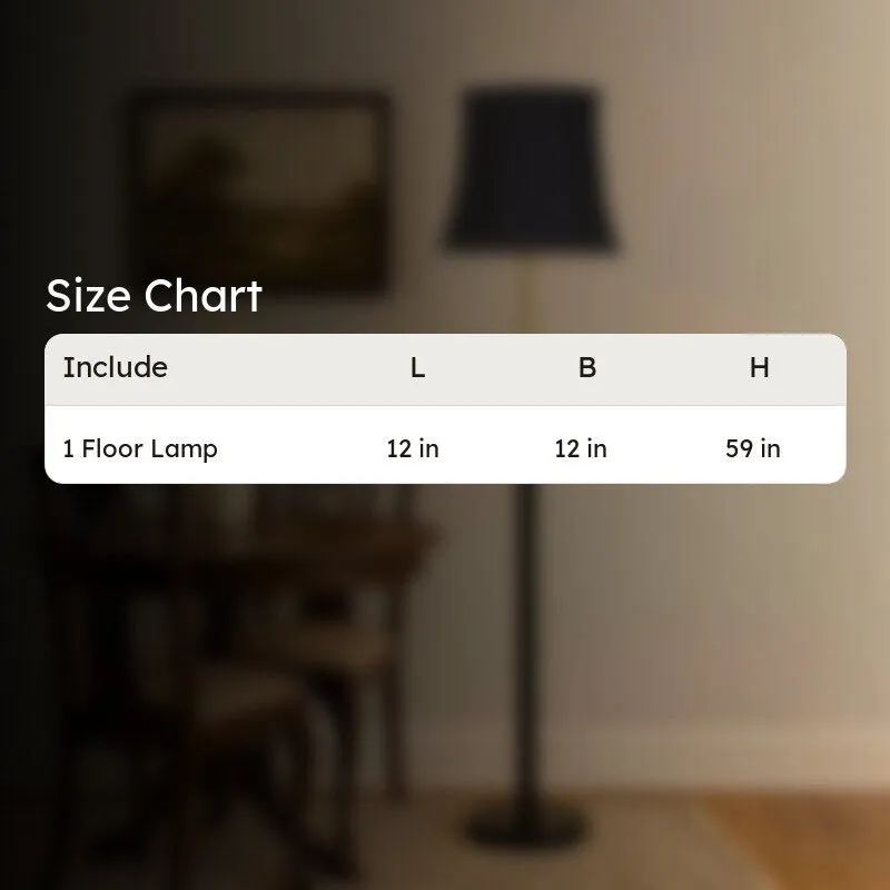 Modern Arc Wooden Floor Lamp - Black media 9
