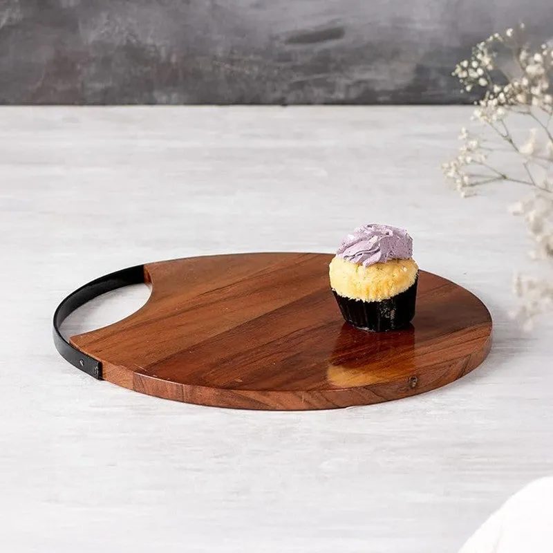 Ebony Wood Platter - Black media 1