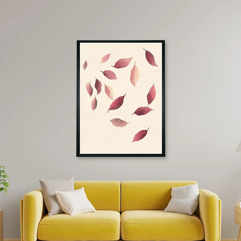Leaves In Wind Wall Art With Resin Frame media 5