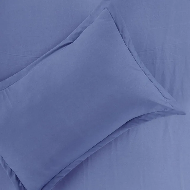 Cloud Drift Microfiber Bedsheet (Purple) - 140 GSM media 4