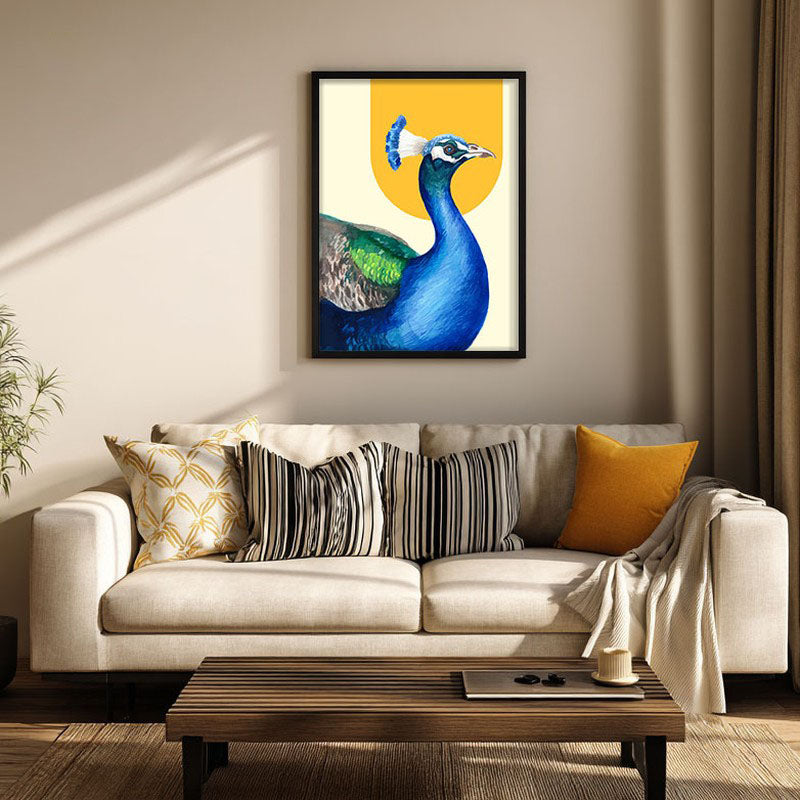 Mayura Halo Archival Paper Wall Art With Frame