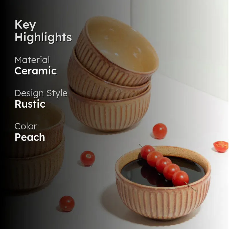 Turia Handmade Snack Bowl - 400 ML media 2