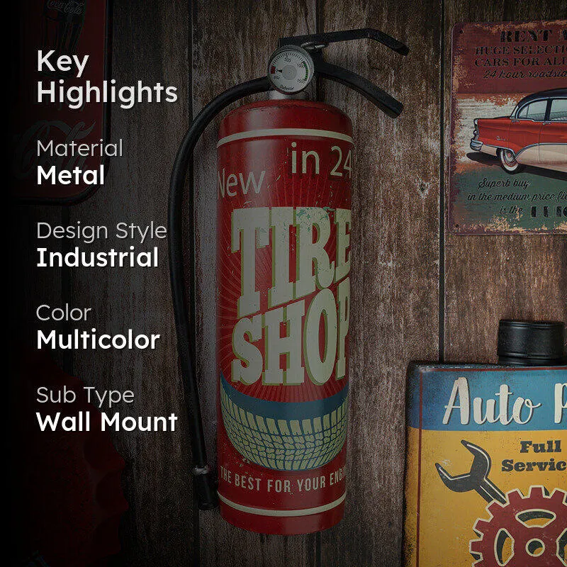 Tire Shop Metal Wall Accent media 2