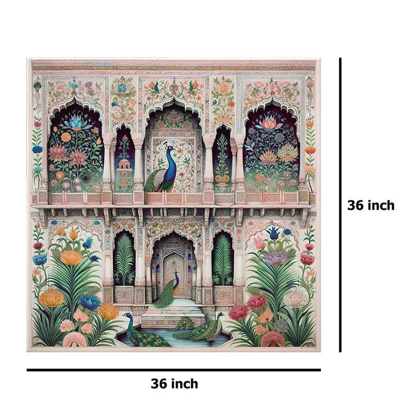 Indian Elegance Wall Painting media 8