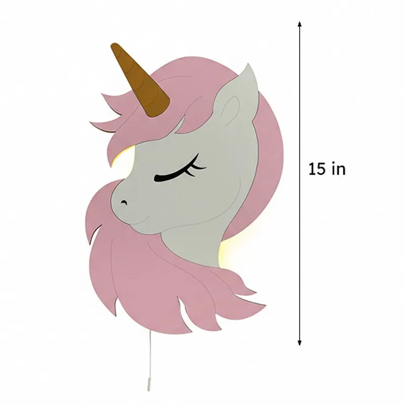 Enchanted Unicorn Battery Operated MDF Wall Lamp media 10
