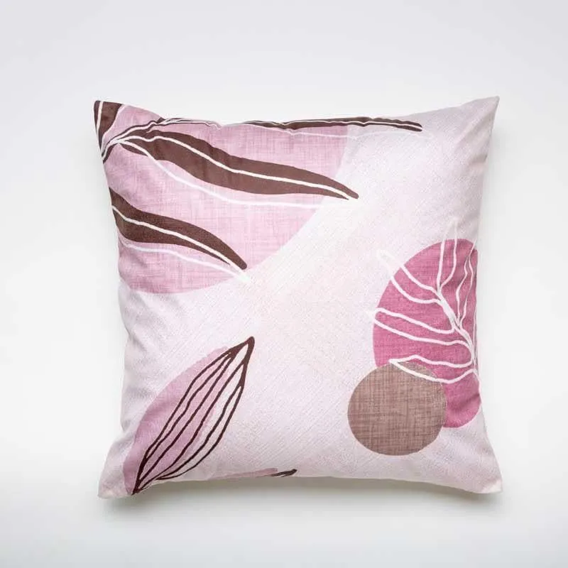 Leafy Bliss Printed Cushion Cover - Set Of Two media 3