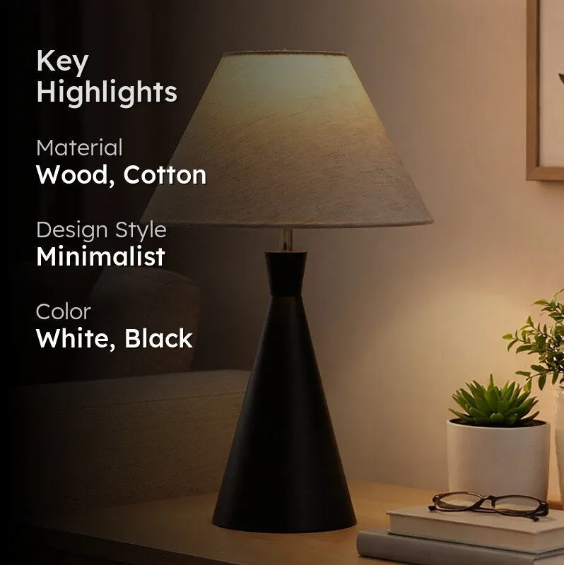 SolidMuse Metal Table Lamp - White media 2