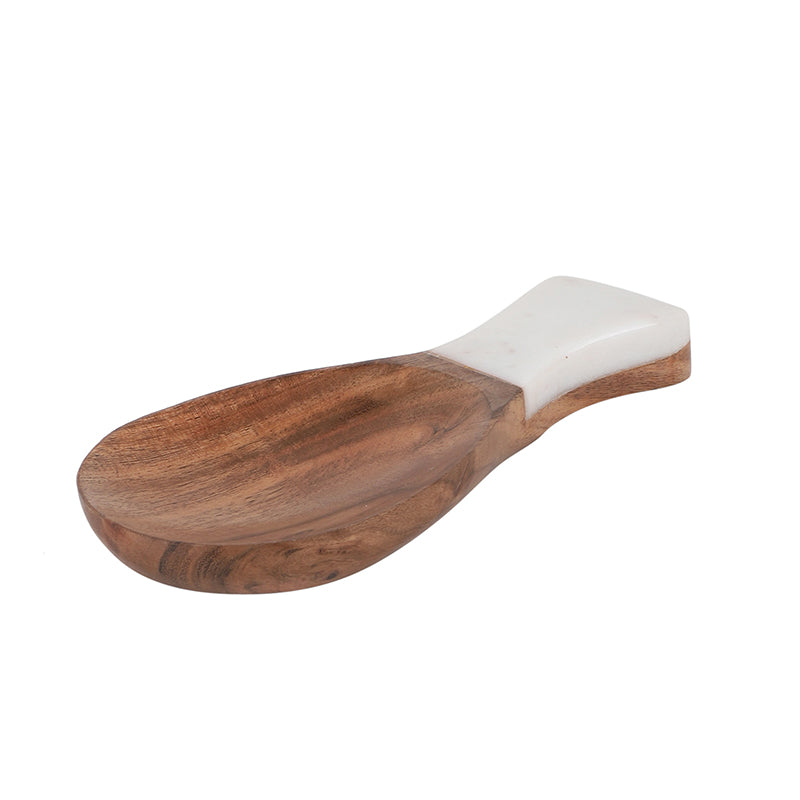 Silva Luxe Marble & Wood Spoon Rest image 3