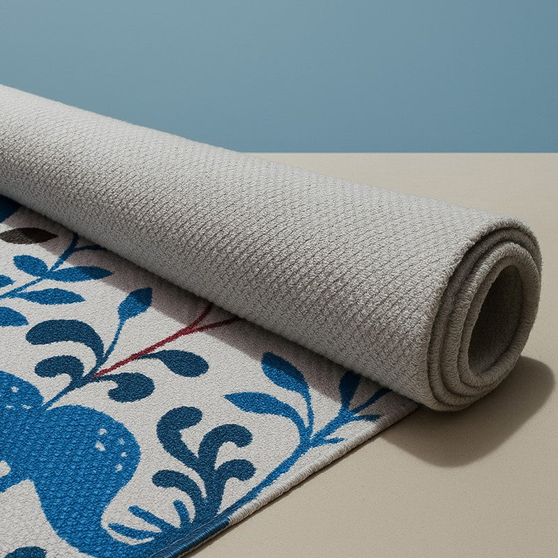 Blossom Bay Runner Rug - Blue media 4