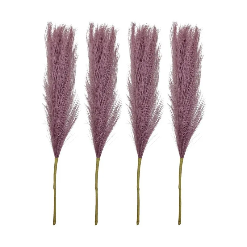 Artificial Feathery Pampas Grass (Soft Purple) - Set Of Four media 5