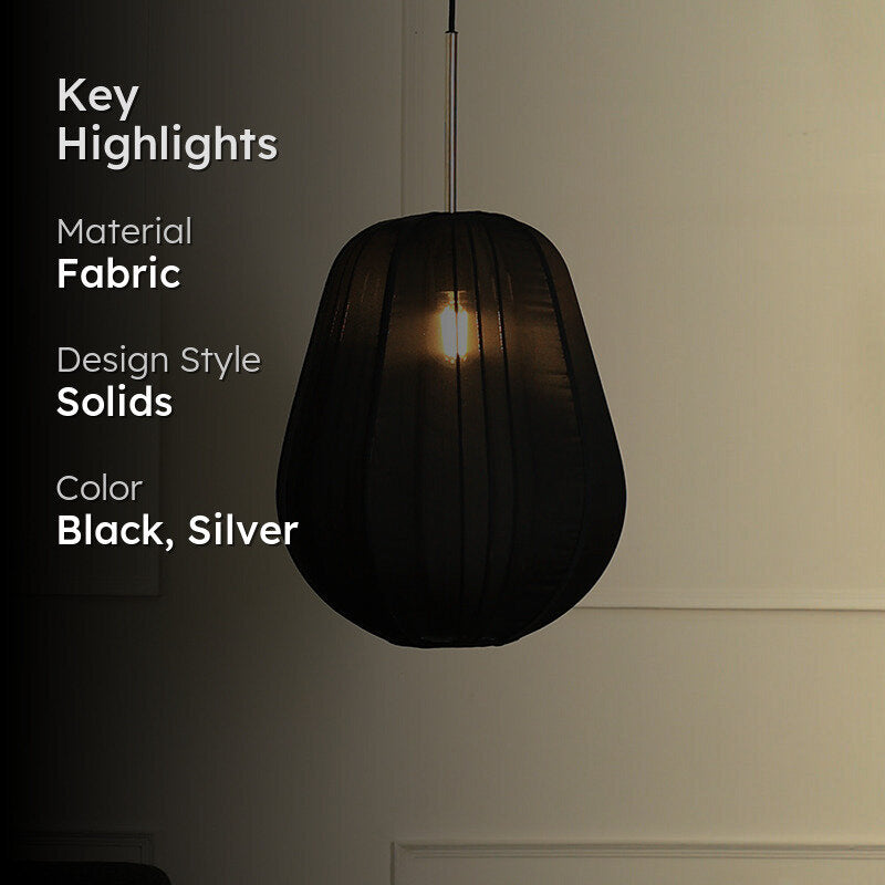 Fig Living Luxe Collection Ceiling Lamp - Black media 2