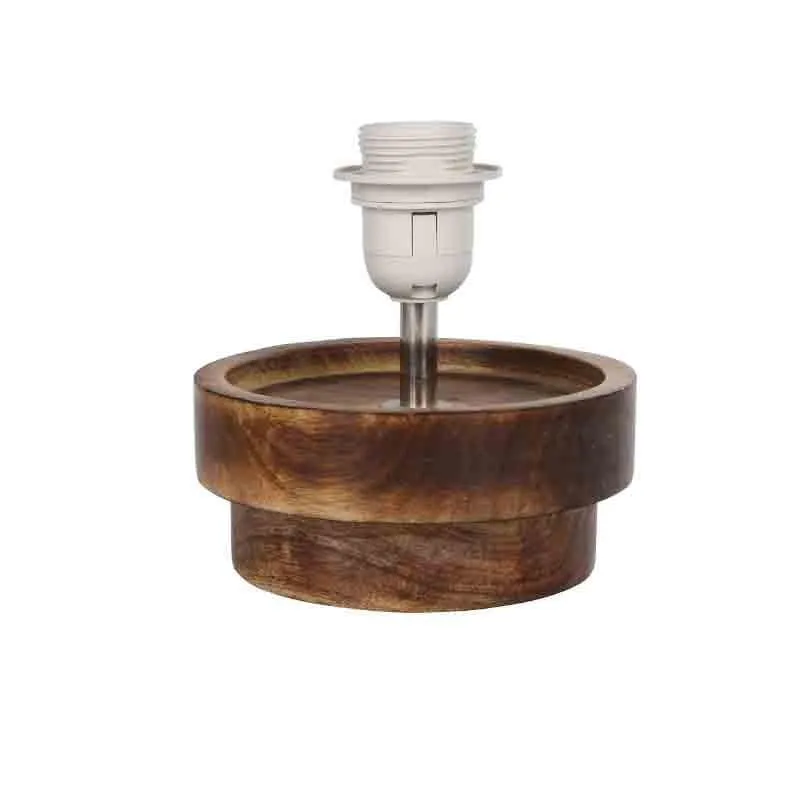 Retrospection Fabric Table Lamp - Brown,Beige media 5