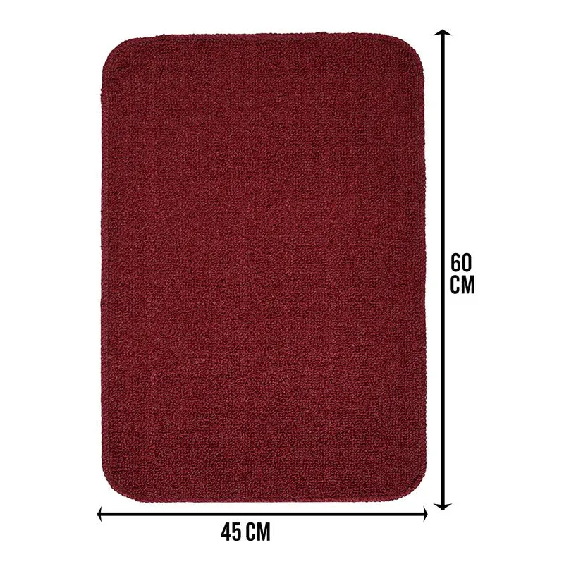 SimpleSoft Kitchen Floor Mats (Maroon) - Set of Two media 6