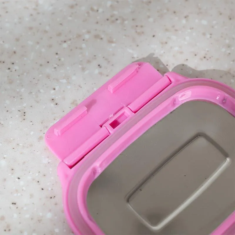 Delica Pink Lunch Box With Pouch (550/150 mL) - Two Piece Set media 4